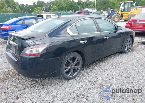 2014 Nissan Maxima 3.5 Sv from USA, damaged, VIN 1N4AA5AP6EC493365